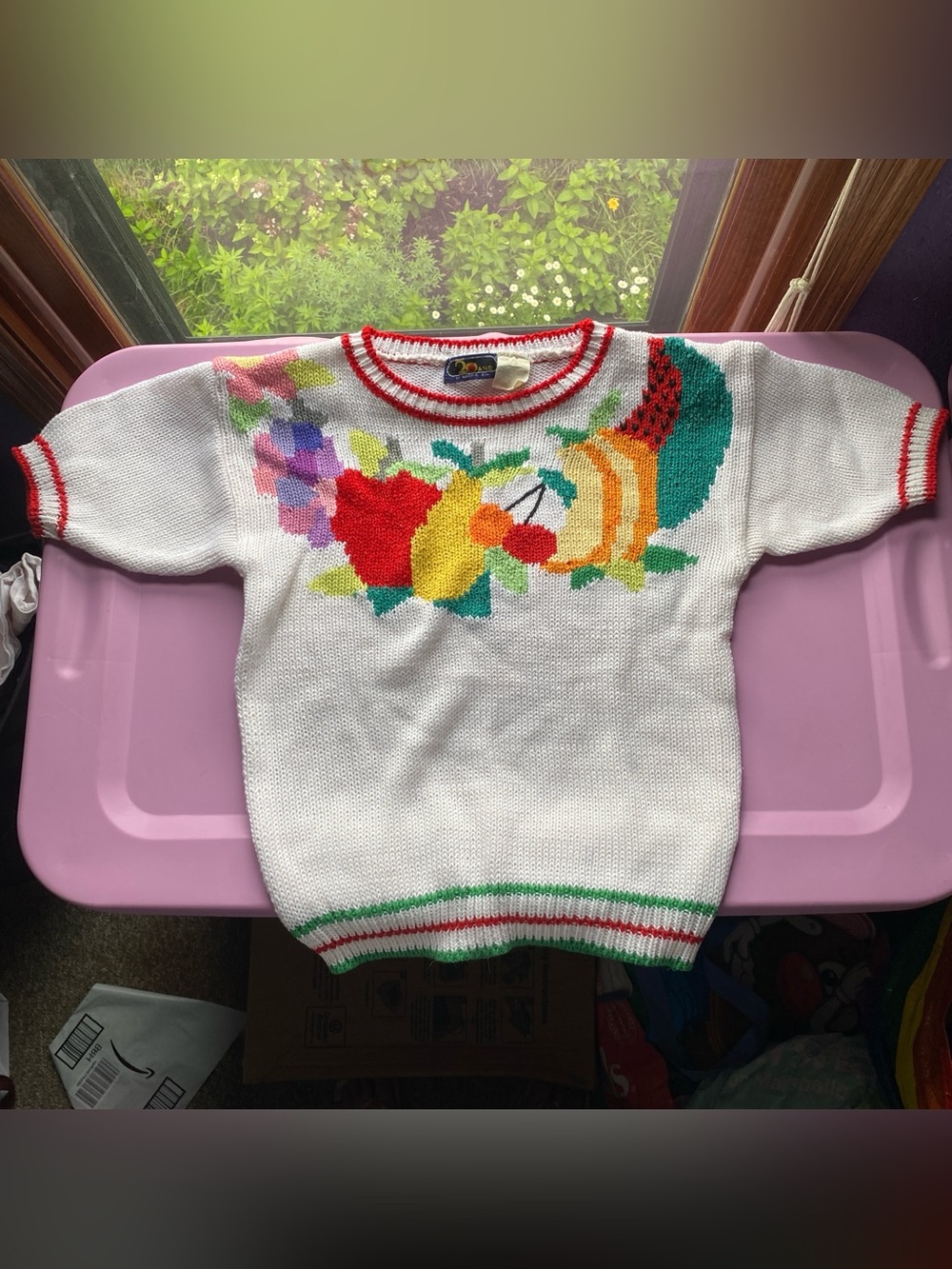 Vintage Fruit Sweater
